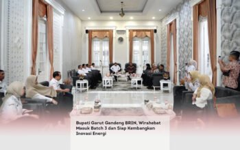 Bupati Garut Gandeng BRIN, Wirahebat Masuk Batch 3 dan Siap Kembangkan Inovasi Energi