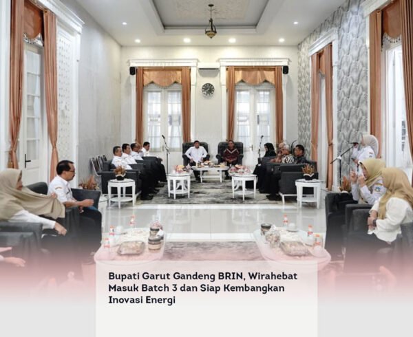 Bupati Garut Gandeng BRIN, Wirahebat Masuk Batch 3 dan Siap Kembangkan Inovasi Energi locusonline featured image Apr 2026
