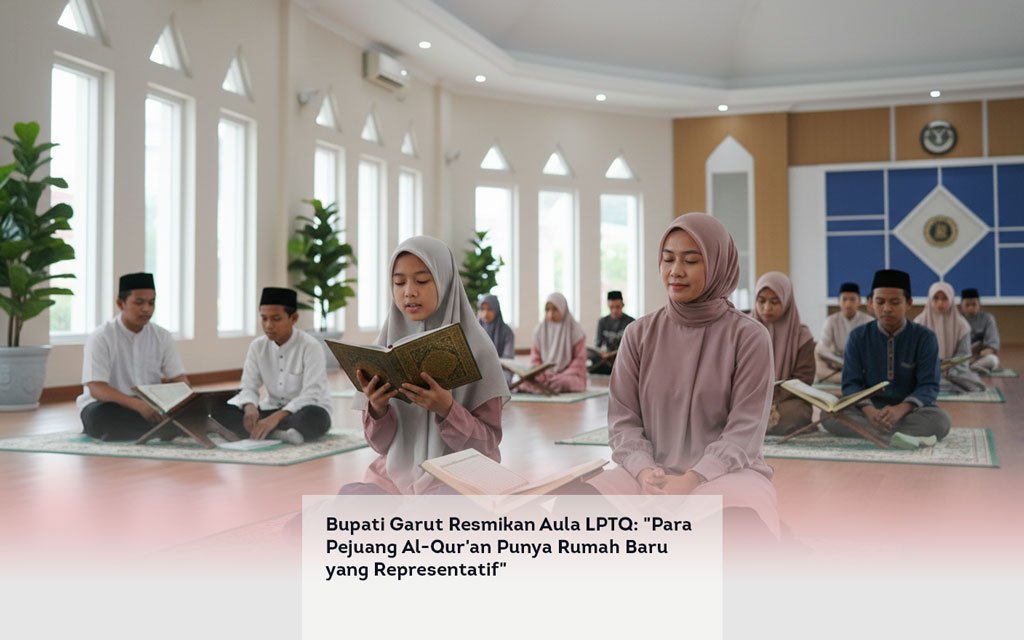 Bupati Garut Resmikan Aula LPTQ, Para Pejuang Al Qur'an Punya Rumah Baru yang Representatif locusonline featured image Apr 2026