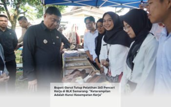 Bupati Garut Tutup Pelatihan 160 Pencari Kerja di BLK Samarang, Keterampilan Adalah Kunci Kesempatan Kerja locusonline featured image Apr 2026