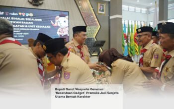 Bupati Garut Waspadai Generasi ‘Kecanduan Gadget’, Pramuka Jadi Senjata Utama Bentuk Karakter