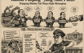 Kasus Tambang dan Dugaan Suap Ombudsman: Pakar UGM Sindir “Rantai Panjang” yang Sulit Putus, Kejagung Diminta Tak Hanya Rajin Menangkap