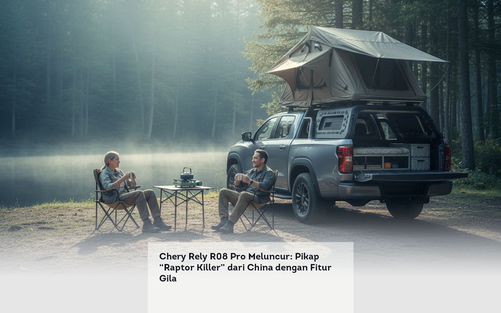 Chery Rely R08 Pro Meluncur, Pikap Raptor Killer dari China dengan Fitur Gila locusonline featured image Apr 2026