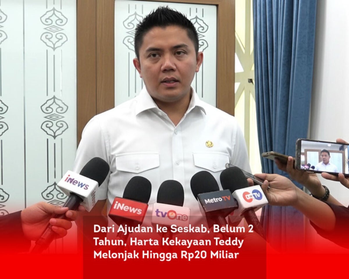 Dari Ajudan ke Seskab, Belum 2 Tahun, Harta Kekayaan Teddy Melonjak Hingga Rp20 Miliar