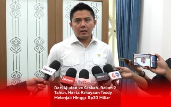 Dari Ajudan ke Seskab, Belum 2 Tahun, Harta Kekayaan Teddy Melonjak Hingga Rp20 Miliar locusonline featured image Apr 2026