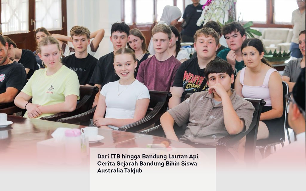 Dari ITB hingga Bandung Lautan Api, Cerita Sejarah Bandung Bikin Siswa Australia Takjub locusonline featured image Apr 2026
