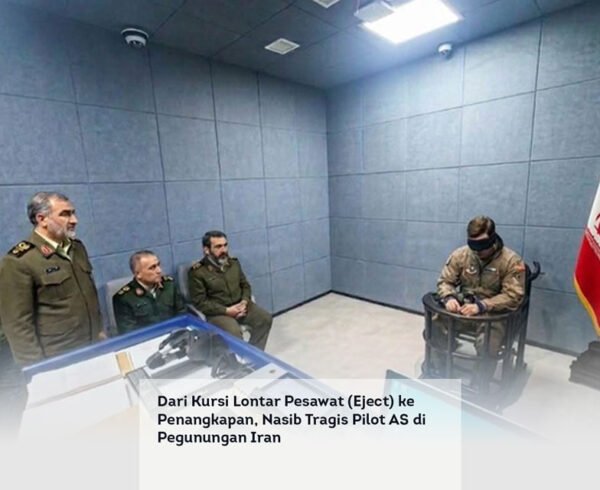Dari Kursi Lontar Pesawat (Eject) ke Penangkapan, Nasib Tragis Pilot AS di Pegunungan Iran locusonline featured image Apr 2026