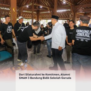 Dari Silaturahmi ke Komitmen, Alumni SMAN 3 Bandung Bidik Sekolah Garuda