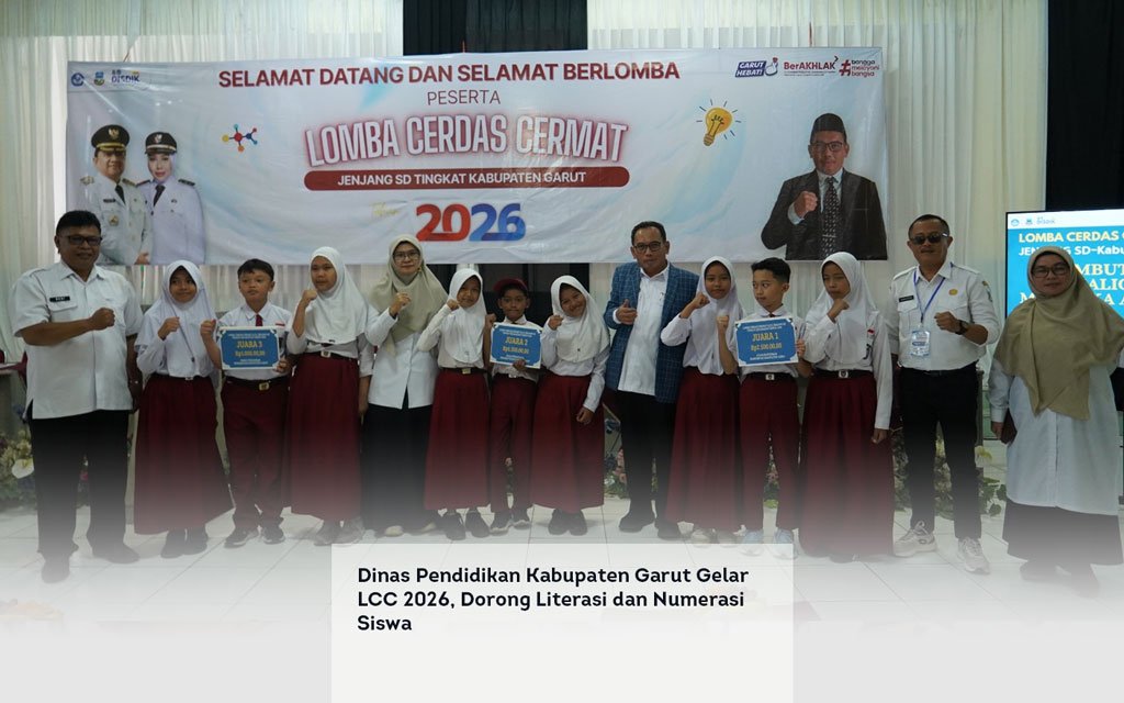 Dinas Pendidikan Kabupaten Garut Gelar LCC 2026, Dorong Literasi dan Numerasi Siswa locusonline featured image Apr 2026