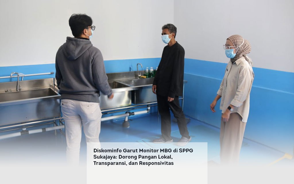 Diskominfo Garut Monitor MBG di SPPG Sukajaya, Dorong Pangan Lokal, Transparansi, dan Responsivitas locusonline featured image Apr 2026