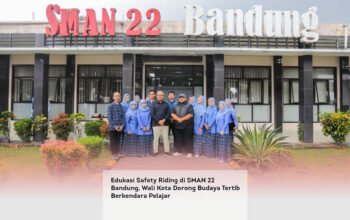 Edukasi Safety Riding di SMAN 22 Bandung, Wali Kota Dorong Budaya Tertib Berkendara Pelajar