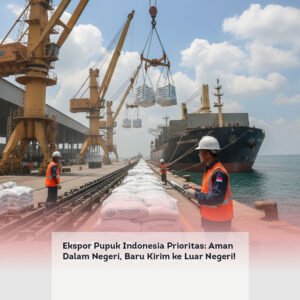 Ekspor Pupuk Indonesia Prioritas: Aman Dalam Negeri, Baru Kirim ke Luar Negeri