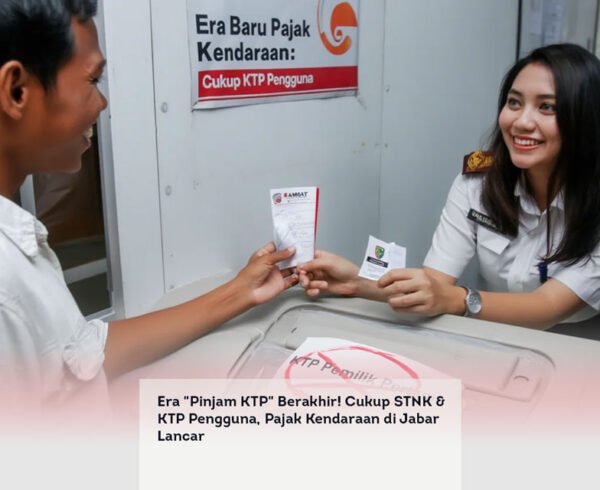 Era Pinjam KTP Berakhir! Cukup STNK & KTP Pengguna, Pajak Kendaraan di Jabar Lancar locusonline featured image Apr 2026