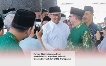 Farhan Ajak Muhammadiyah Berkolaborasi Wujudkan Sekolah Swasta Inovatif dan SPMB Transparan