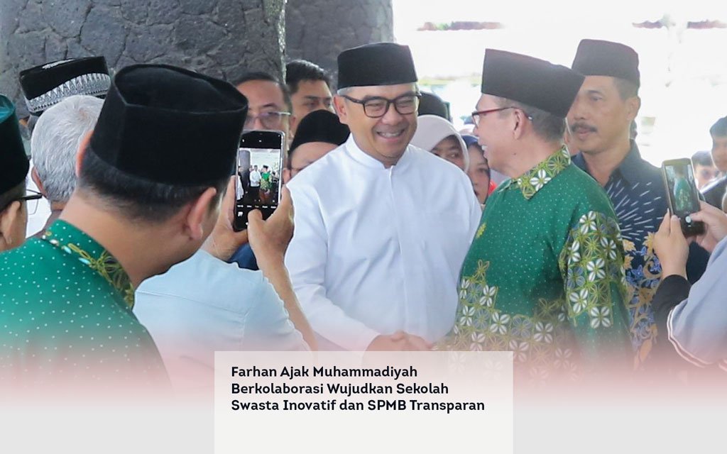 Farhan Ajak Muhammadiyah Berkolaborasi Wujudkan Sekolah Swasta Inovatif dan SPMB Transparan locusonline featured image Apr 2026
