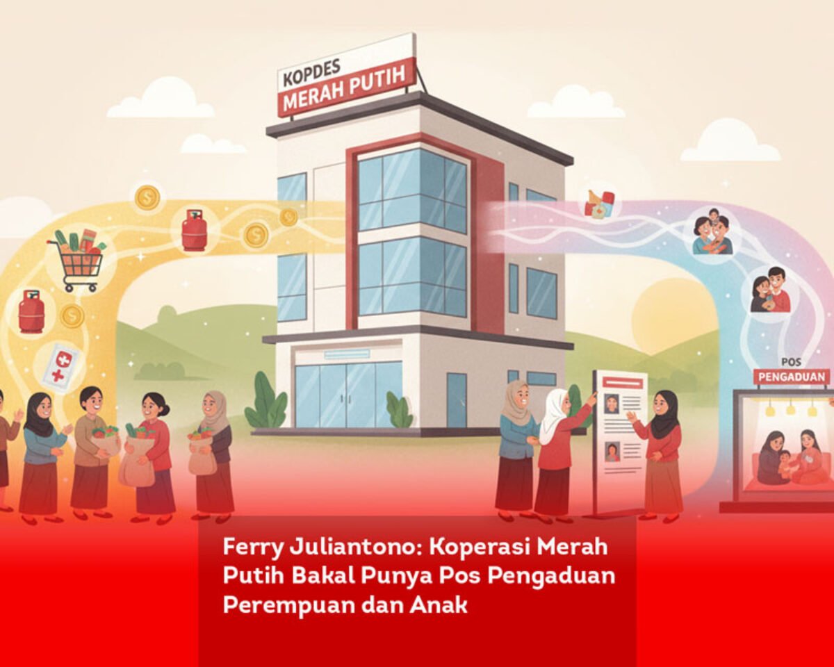 Ferry Juliantono: Koperasi Merah Putih Bakal Punya Pos Pengaduan Perempuan dan Anak