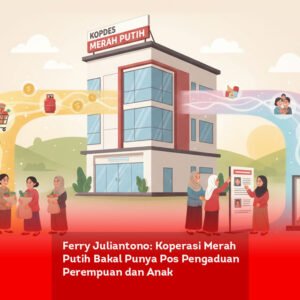 Ferry Juliantono: Koperasi Merah Putih Bakal Punya Pos Pengaduan Perempuan dan Anak