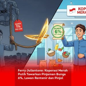 Ferry Juliantono: Koperasi Merah Putih Tawarkan Pinjaman Bunga 6%, Lawan Rentenir dan Pinjol