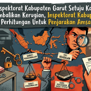 GLMPK : Inspektorat Kabupaten Garut Setuju Kasus Korupsi Cukup Kembalikan Kerugian, Inspektorat Kabupaten Karo Lakukan Perhitungan Untuk Penjarakan Amsal Sitepu?