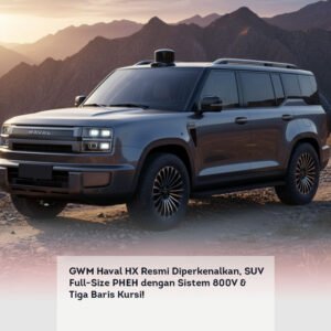 GWM Haval HX Resmi Diperkenalkan, SUV Full-Size PHEH dengan Sistem 800V & Tiga Baris Kursi!