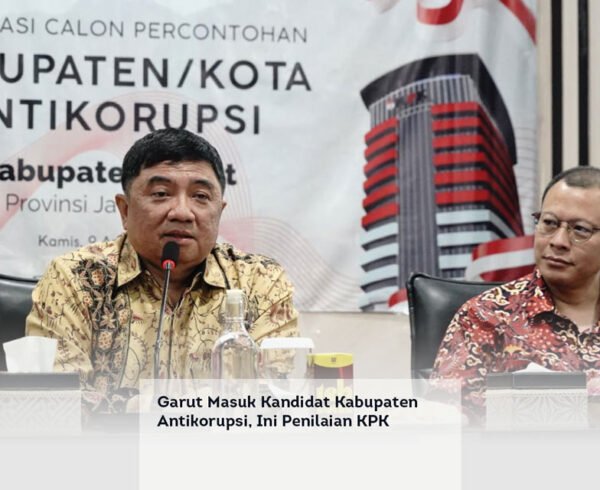 Garut Masuk Kandidat Kabupaten Antikorupsi, Ini Penilaian KPK