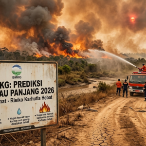 BMKG Prediksi Kemarau 2026 Lebih Panjang, Hujan ‘Hemat’ Risiko Karhutla Hebat