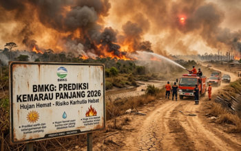 BMKG Prediksi Kemarau 2026 Lebih Panjang, Hujan ‘Hemat’ Risiko Karhutla Hebat