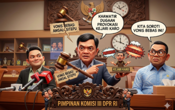 DPR Soroti Vonis Bebas Amsal Sitepu, Habiburokhman Singgung Dugaan Provokasi Kejari Karo