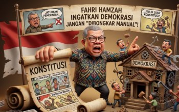 Fahri Hamzah Ingatkan Jatuhkan Pemerintah Itu di Luar Konstitusi, Demokrasi Jangan “Dibongkar Manual”