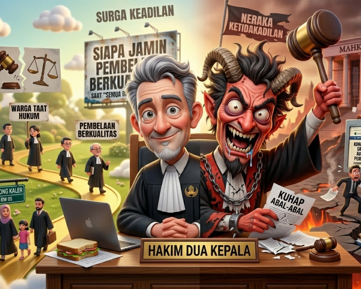 Hakim Penjaga HAM atau Pelanggar? Haris Azhar Sentil Wajah Ganda Peradilan