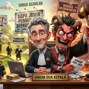 Hakim Penjaga HAM atau Pelanggar? Haris Azhar Sentil Wajah Ganda Peradilan