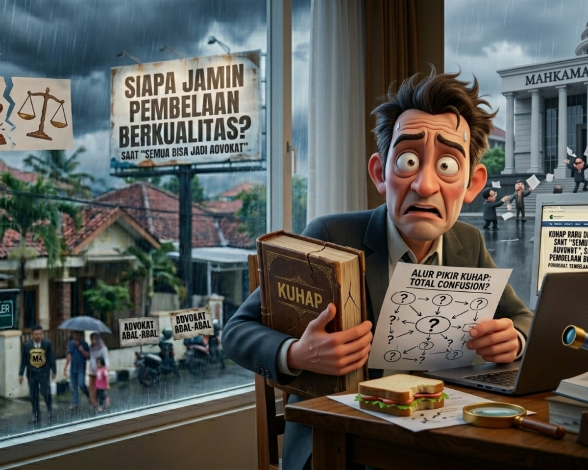KUHAP Baru Digugat di MK: Saat “Semua Bisa Jadi Advokat”, Siapa Jamin Pembelaan Berkualitas?