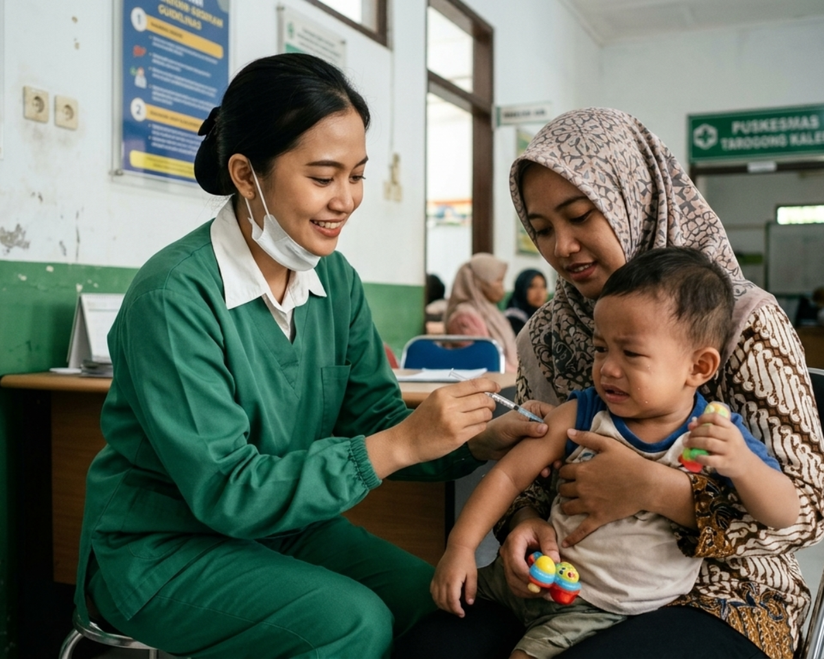 KLB Campak Garut 2026: 110 Kasus Muncul, Imunisasi Dikebut Saat Virus Sudah Lebih Dulu “Update Status”