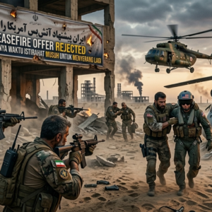 Drama Penyelamatan Pilot AS di Iran: Misi “Heroik” yang Katanya Sukses, Tapi Pesawatnya Gugur