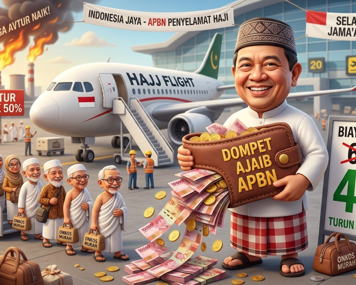 Biaya Haji Turun Meski Avtur Naik, APBN Jadi “Dompet Ajaib” Penyelamat Ongkos Jamaah 2026
