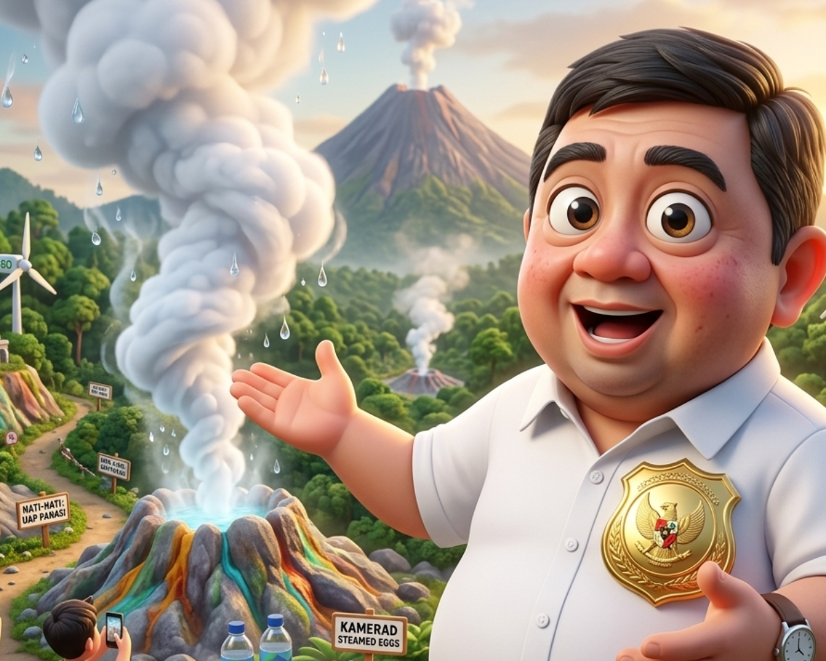 Garut Lirik Energi Panas Bumi Lagi: Bupati Temui Kemen-ESDM, Harap “Uap Alam” Bisa Ikut Bayar Tagihan Pembangunan