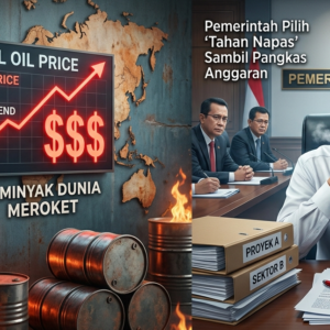 Harga Minyak Dunia Meroket, Pemerintah Pilih “Tahan Napas” Sambil Pangkas Anggaran