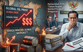 Harga Minyak Dunia Meroket, Pemerintah Pilih “Tahan Napas” Sambil Pangkas Anggaran