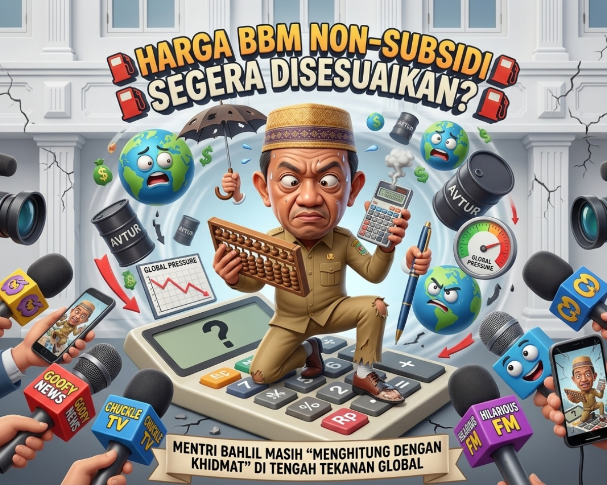 Harga BBM Non-Subsidi Segera Disesuaikan? Mentri Bahlil Masih “Menghitung dengan Khidmat” di Tengah Tekanan Global