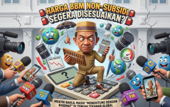 Harga BBM Non-Subsidi Segera Disesuaikan? Mentri Bahlil Masih “Menghitung dengan Khidmat” di Tengah Tekanan Global