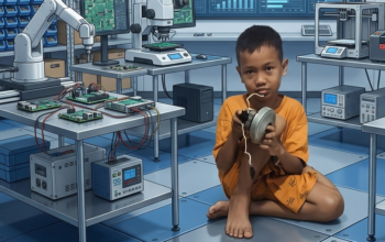 Bocah 9 Tahun di Bojonegoro Kupas Rudal dan Sains, Sekolah Masih Sibuk Mengejar Kurikulum