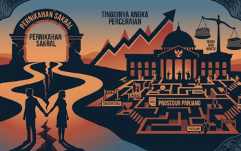 Tingginya Angka Perceraian di Indonesia: Ketika Pernikahan Sakral Berakhir di Meja Hijau dengan Prosedur Panjang