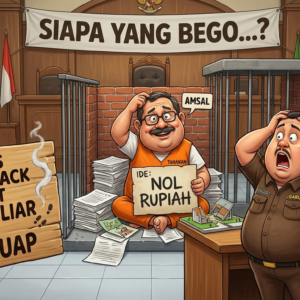 Siapa yang Bego…? Amsal Dipenjara Gara-gara Ide “Nol Rupiah” atau Kasus Joging Track Garut Rp1,3 Miliar yang Menguap