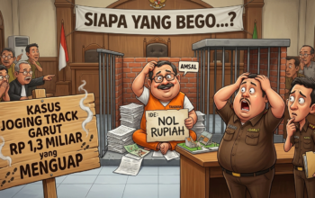 Siapa yang Bego…? Amsal Dipenjara Gara-gara Ide “Nol Rupiah” atau Kasus Joging Track Garut Rp1,3 Miliar yang Menguap