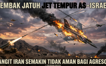 Tembak Jatuh Jet Tempur AS–Israel, Langit Iran Semakin Tidak Aman Bagi Agresor