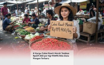 # Harga Cabai Rawit Merah Tembus Rp119.400 per Kg! PIHPS Rilis Data Pangan Terbaru locusonline featured image Apr 2026