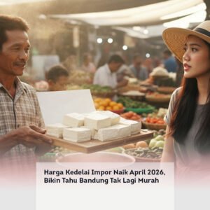 Harga Kedelai Impor Naik April 2026, Bikin Tahu Bandung Tak Lagi Murah