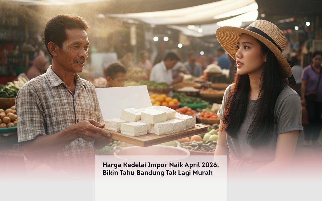 Harga Kedelai Impor Naik April 2026, Bikin Tahu Bandung Tak Lagi Murah locusonline featured image Apr 2026