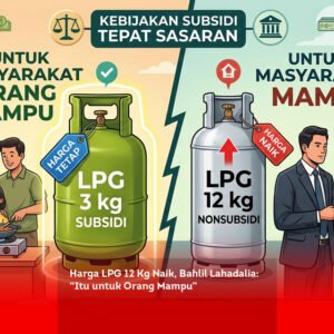 Harga LPG 12 Kg Naik, Bahlil Lahadalia: “Itu untuk Orang Mampu”
