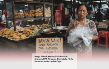Harga Plastik Melonjak 50 Persen! Anggota DPR Firnando Ganinduto Minta Pemerintah Bertindak Cepat